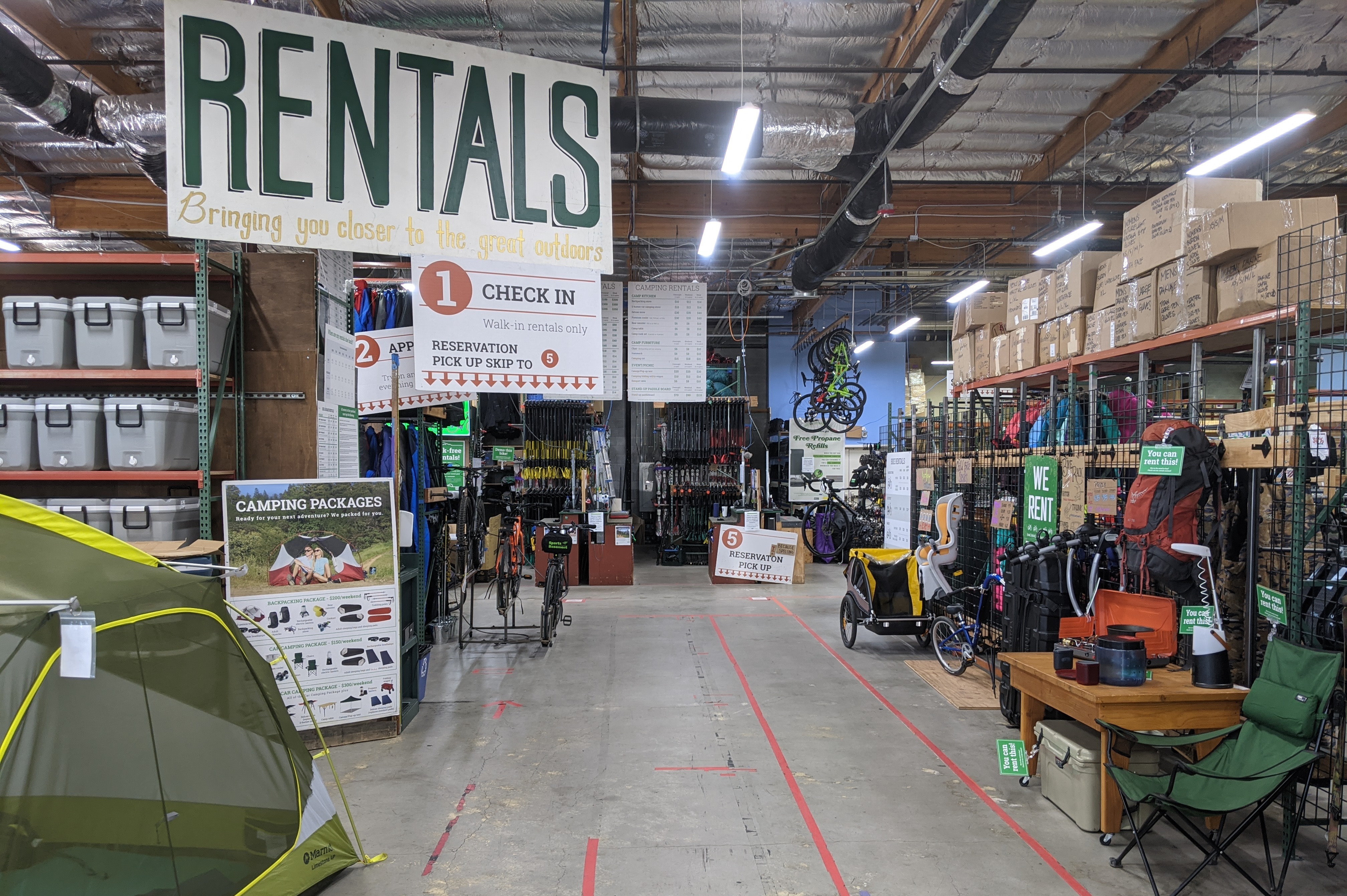 Sports Basement - the best sports store for cycling and outdoor