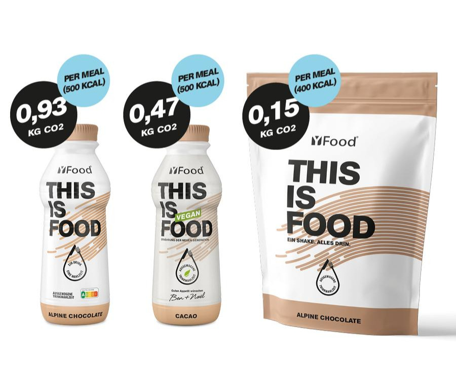 YFood is a selection of healthy, nourishing, drinkable meals and powders
