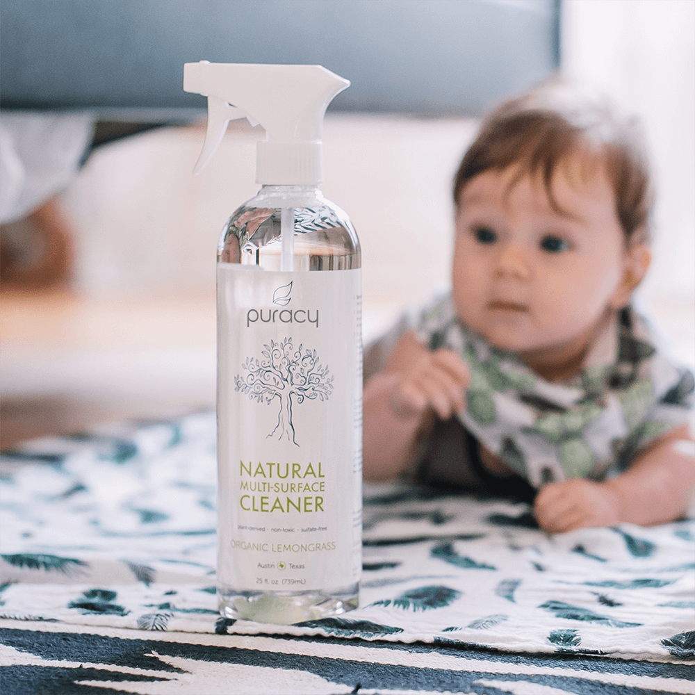 Puracy home cleaning products are all natural, organic, plantbased and