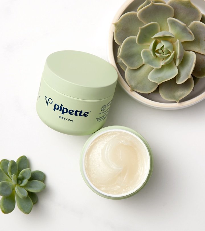 Pipette baby skincare products use only clean, nontoxic, plantbased