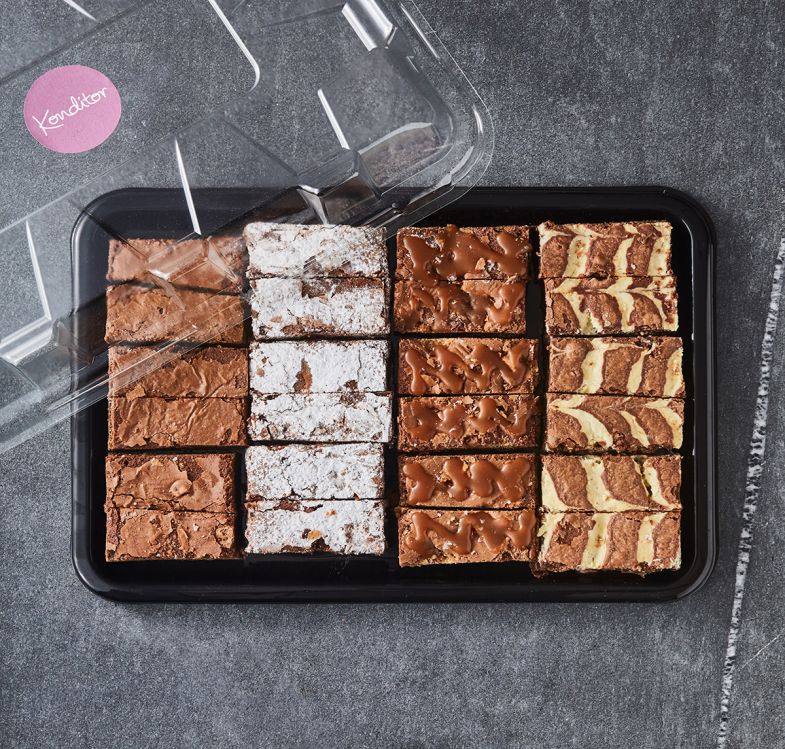 Konditor delivers handmade brownies, biscuits and personalized cakes to your door YAYUK