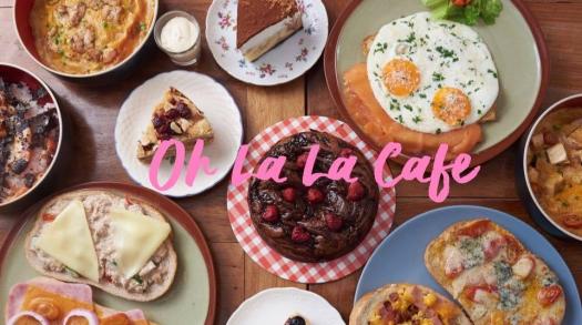 Great English breakfast at "Oh La La Cafe" in Bangkok's On Nut area