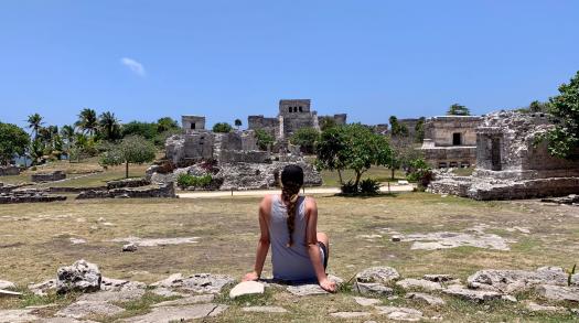 Spending the Morning in Tulum on Mexico's Yucatan Peninsula 